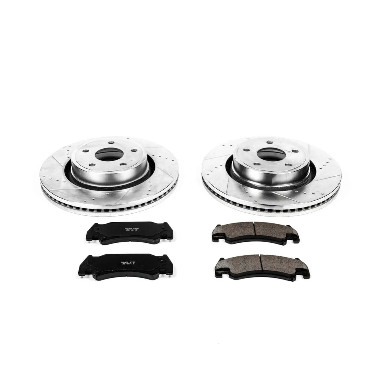 Power Stop K2194 - Z23 Evolution Sport Performance 1-Click Brake Kit With Hardware (Front)
