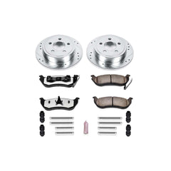 Power Stop K2197-36 Z36 Severe-Duty Truck And Tow 1-Click Brake Kit (Rear) for 2003-2007 Jeep Liberty product image