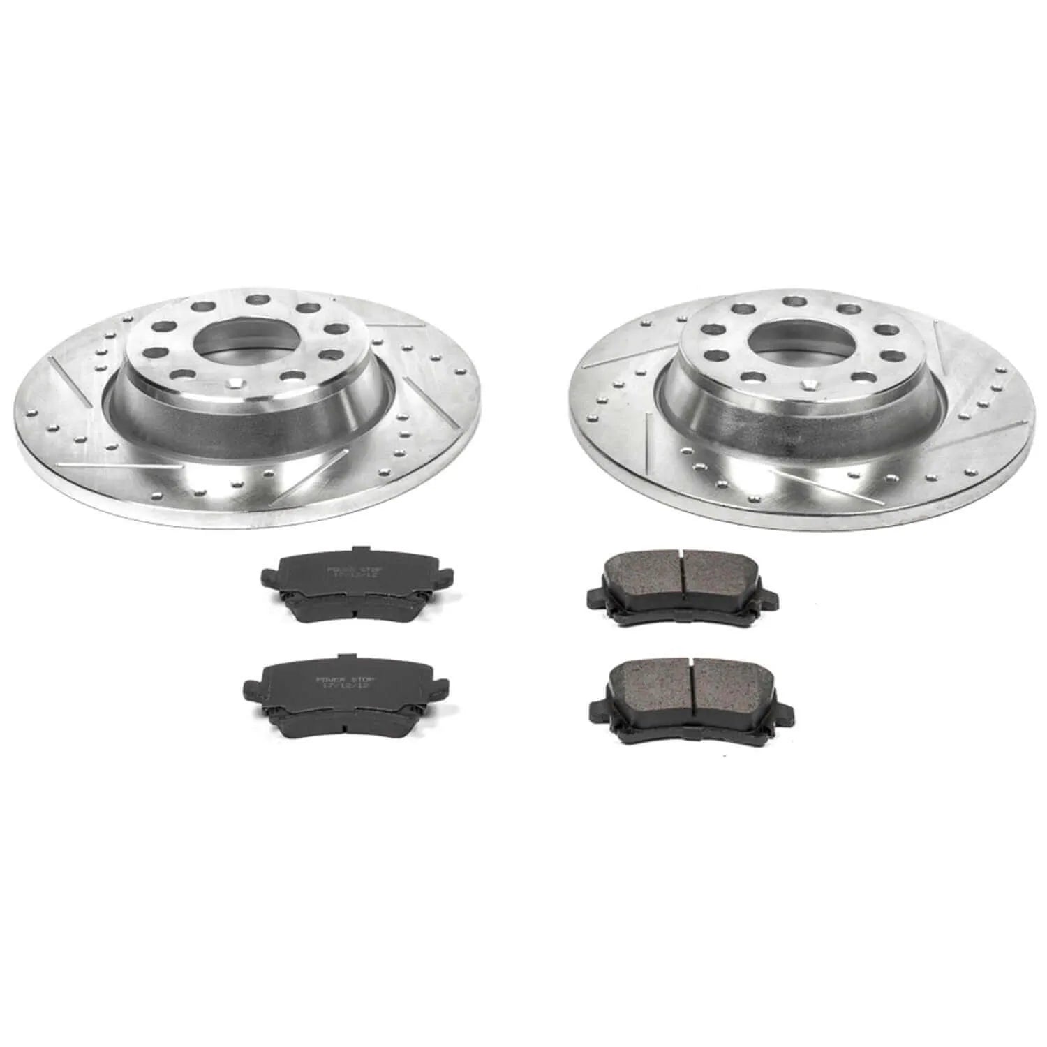 Power Stop K2261 - Z23 Evolution Sport Performance 1-Click Brake Kit With Hardware (Rear)