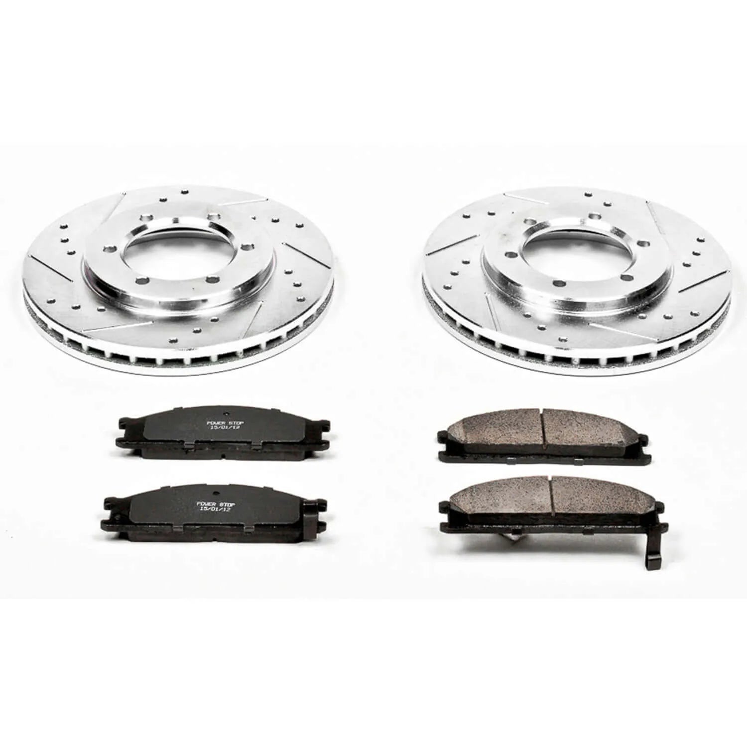 Power Stop K2278 - Z23 Evolution Sport Performance 1-Click Brake Kit With Hardware (Front)