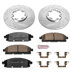 Power Stop K2279-36 Z36 Severe-Duty Truck And Tow 1-Click Brake Kit (Front) for 1997-2004 INFINITI QX4 product image