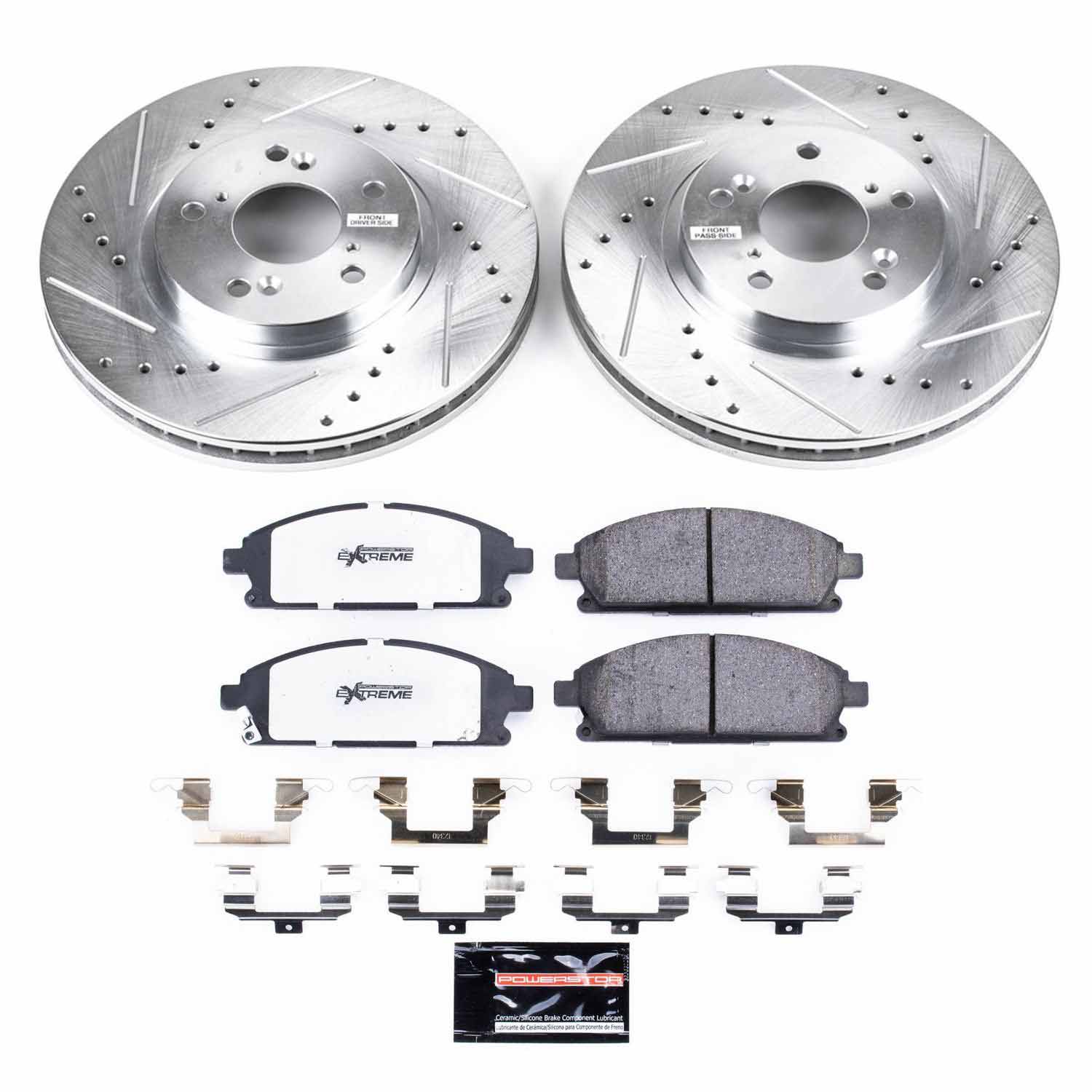 Power Stop K2290-36 Z36 Severe-Duty Truck And Tow 1-Click Brake Kit (Front) for 2003-2006 Acura Mdx product image