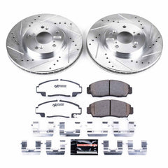 Power Stop K2292-26 Z26 Extreme Street Warrior 1-Click Brake Kit (Front) for 1999-2011 Acura Cl product image