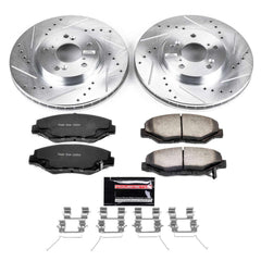 Power Stop K2302-36 Z36 Severe-Duty Truck And Tow 1-Click Brake Kit (Front) for 2003-2008 Honda Pilot product image
