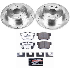 Power Stop K2308-26 - Z26 Extreme Street Warrior 1-Click Brake Kit (Rear) vehicle fitment brake part