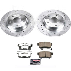 Power Stop K2310-26 Z26 Extreme Street Warrior 1-Click Brake Kit (Rear) for 2000-2009 Honda S2000 product image