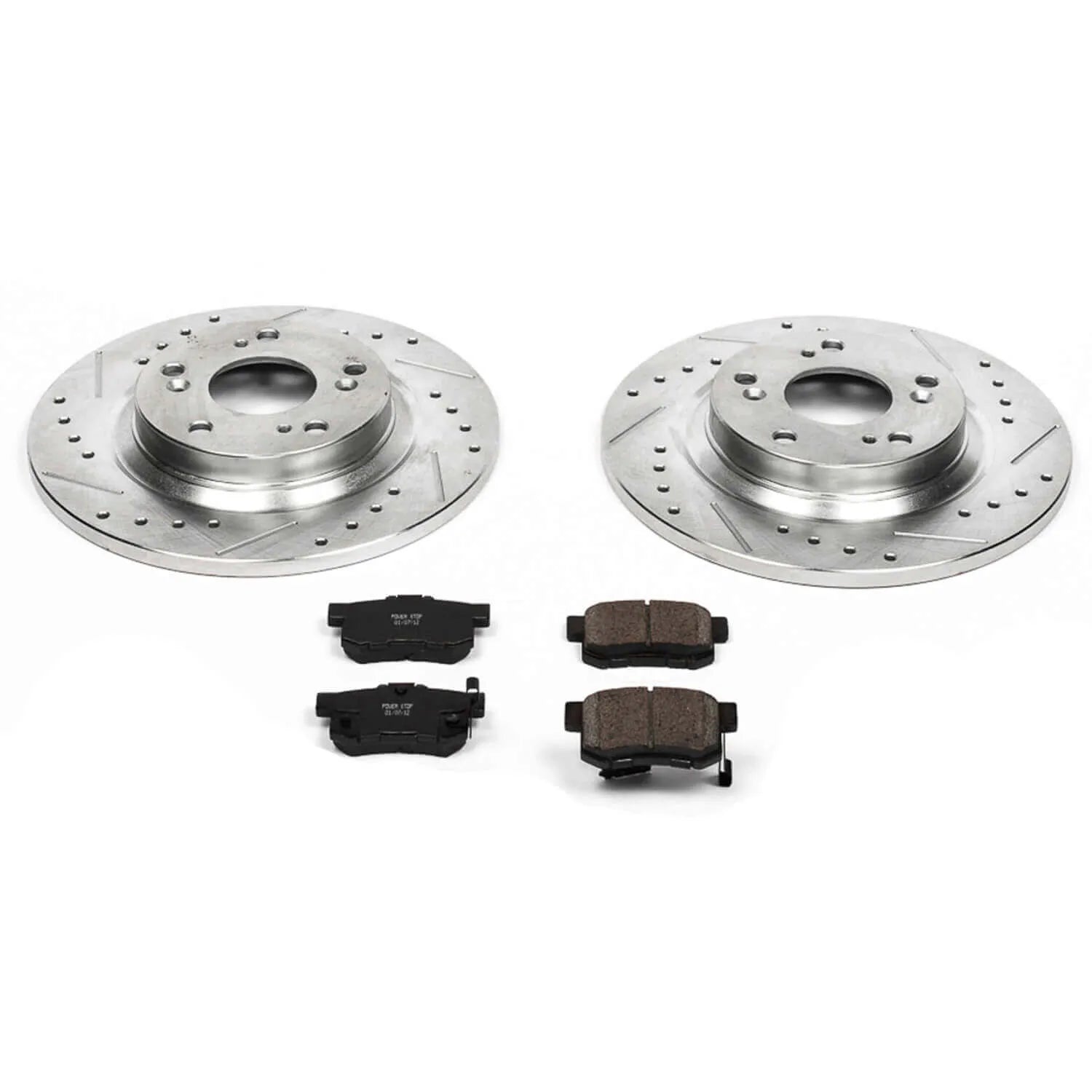 Power Stop K2310 - Z23 Evolution Sport Performance 1-Click Brake Kit With Hardware (Rear)