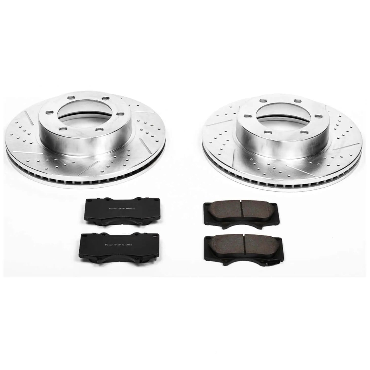Power Stop K2324 - Z23 Evolution Sport Performance 1-Click Brake Kit With Hardware (Front)