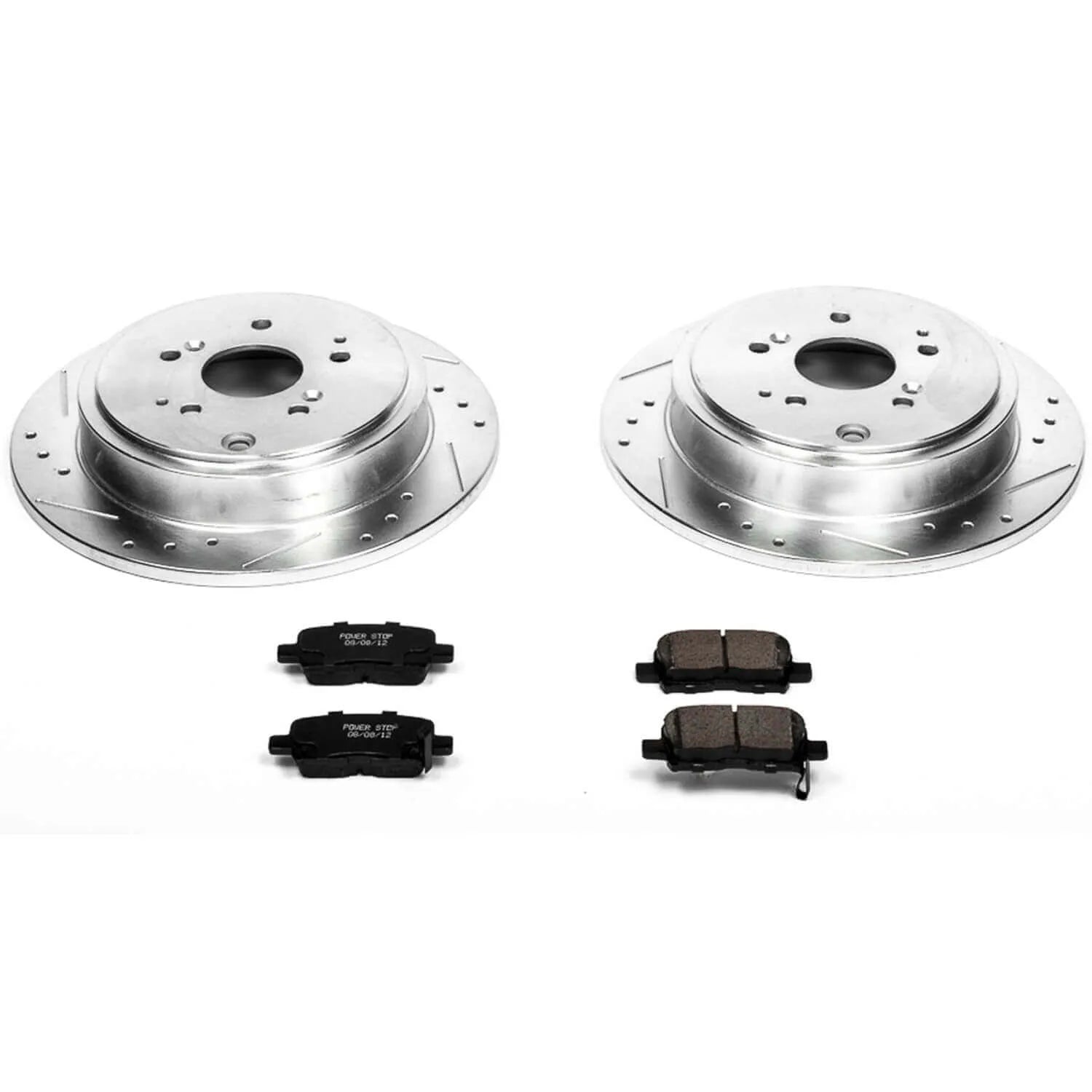 Power Stop K2382 - Z23 Evolution Sport Performance 1-Click Brake Kit With Hardware (Rear)