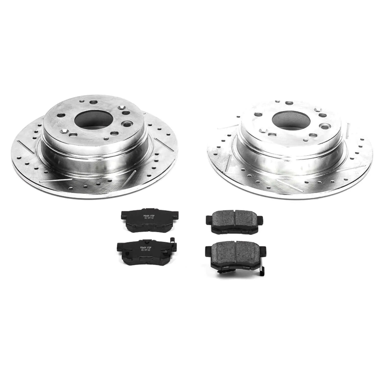 Power Stop K2383 - Z23 Evolution Sport Performance 1-Click Brake Kit With Hardware (Rear)