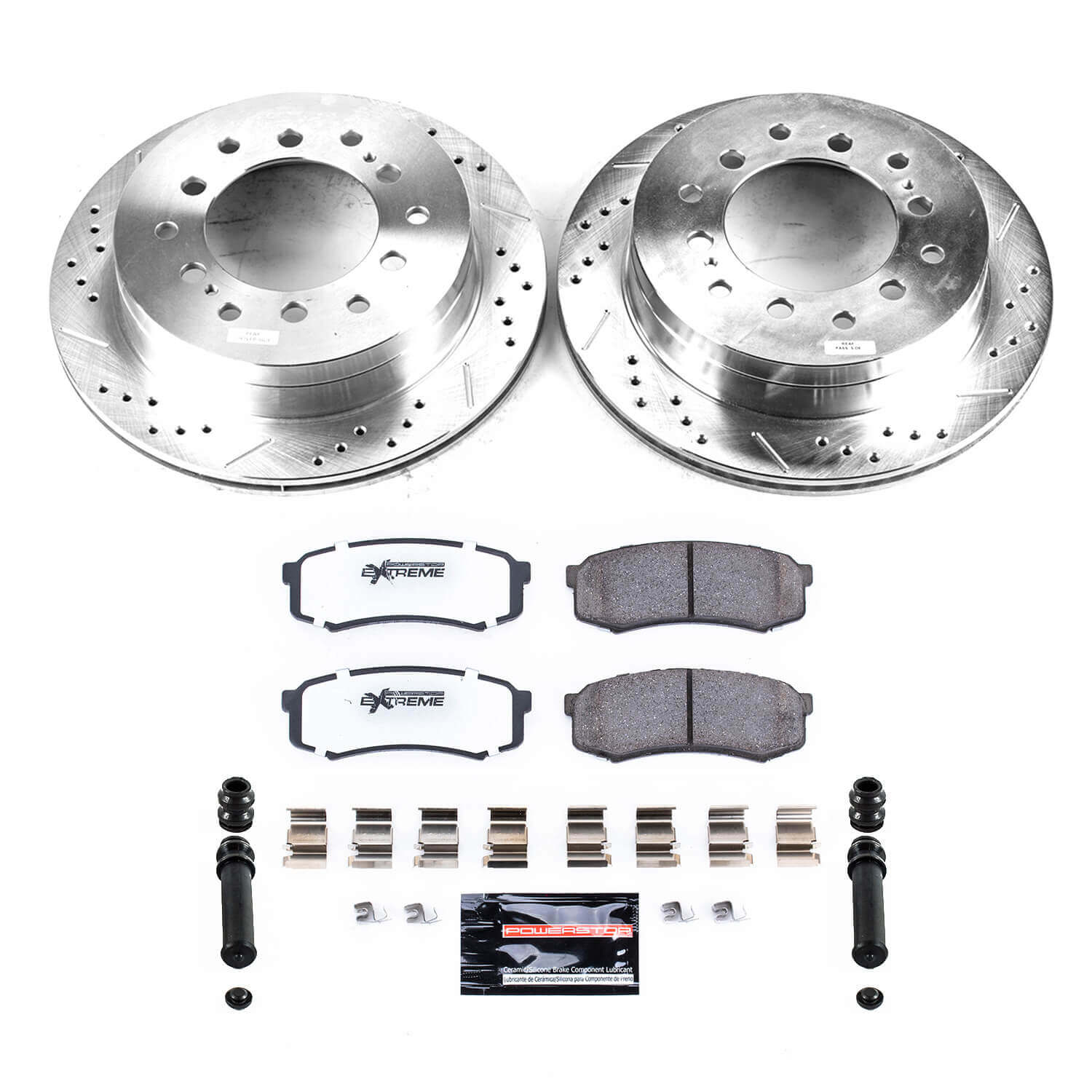 Power Stop K2405-36 Z36 Severe-Duty Truck And Tow 1-Click Brake Kit (Rear) for 2001-2009 Lexus GX470 product image