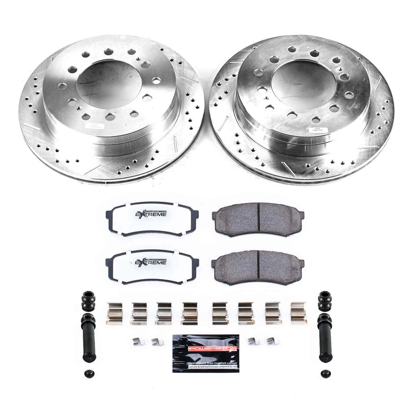 Power Stop K2405-36 Z36 Severe-Duty Truck And Tow 1-Click Brake Kit (Rear) for 2001-2009 Lexus GX470 product image