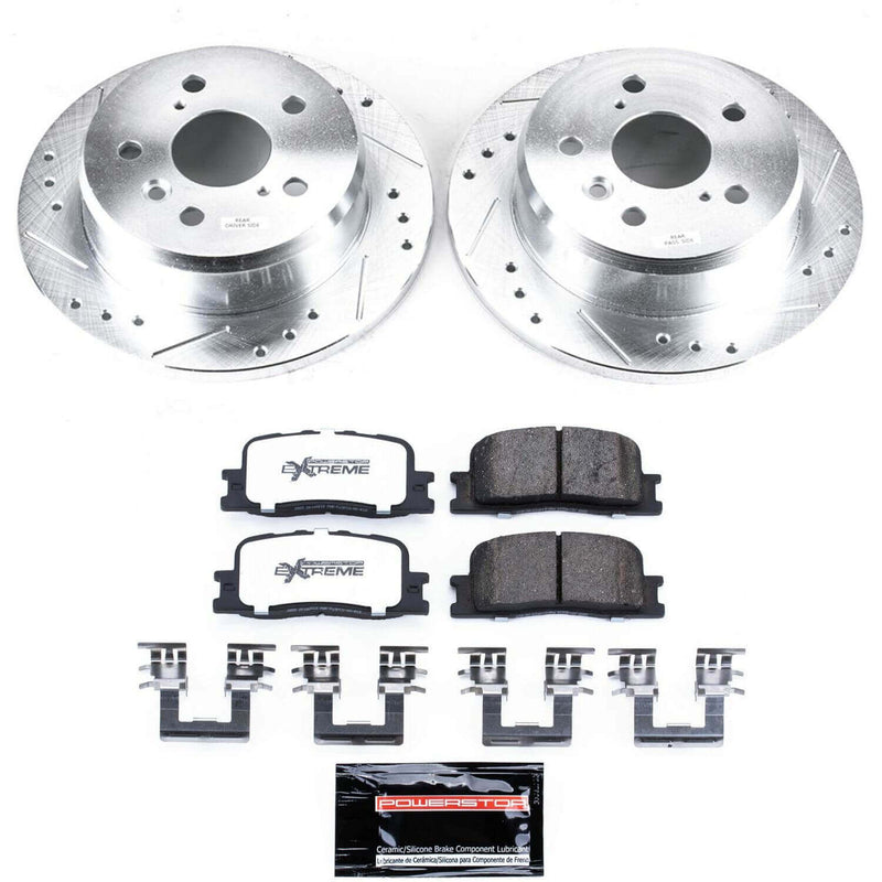 Power Stop K2418-36 Z36 Severe-Duty Truck And Tow 1-Click Rear Brake Kit for 2002-2006 Lexus ES300 product image