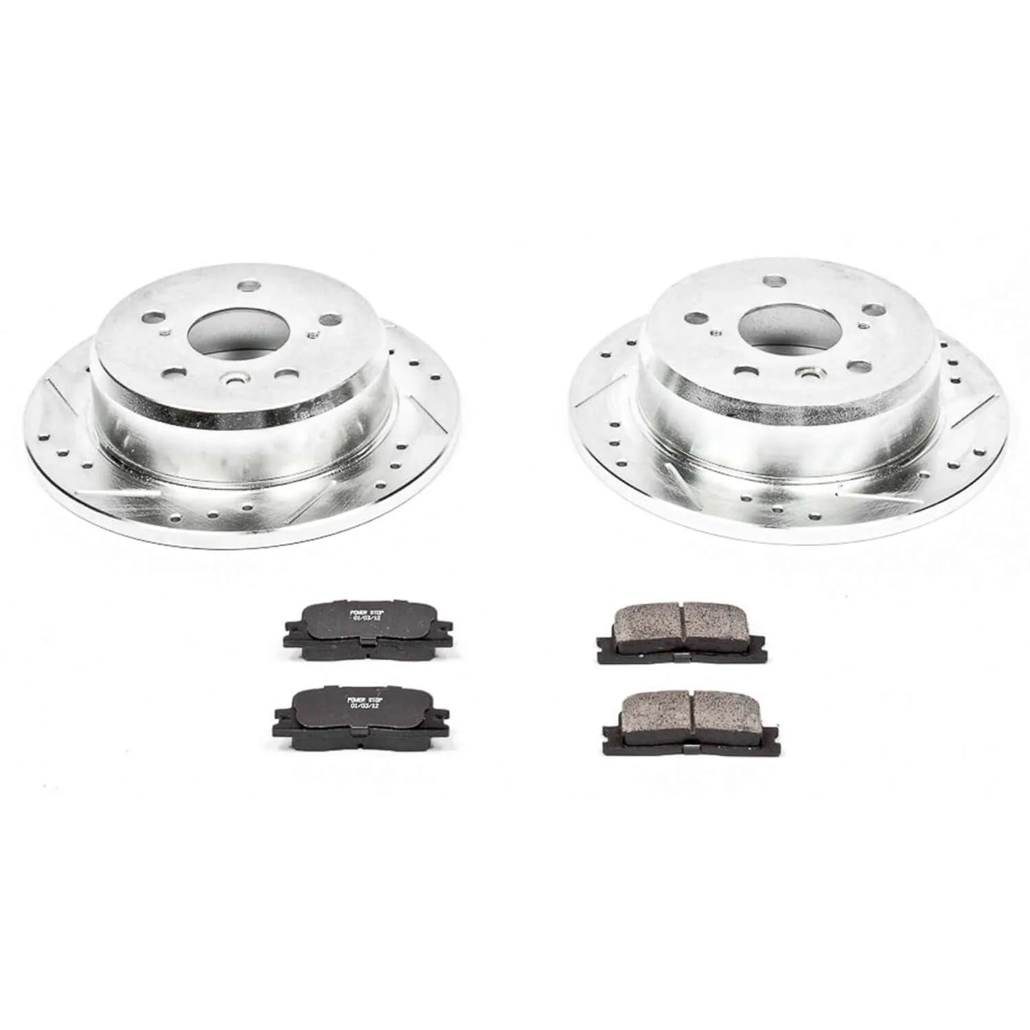 Power Stop K2418 - Z23 Evolution Sport Performance 1-Click Brake Kit With Hardware (Rear)