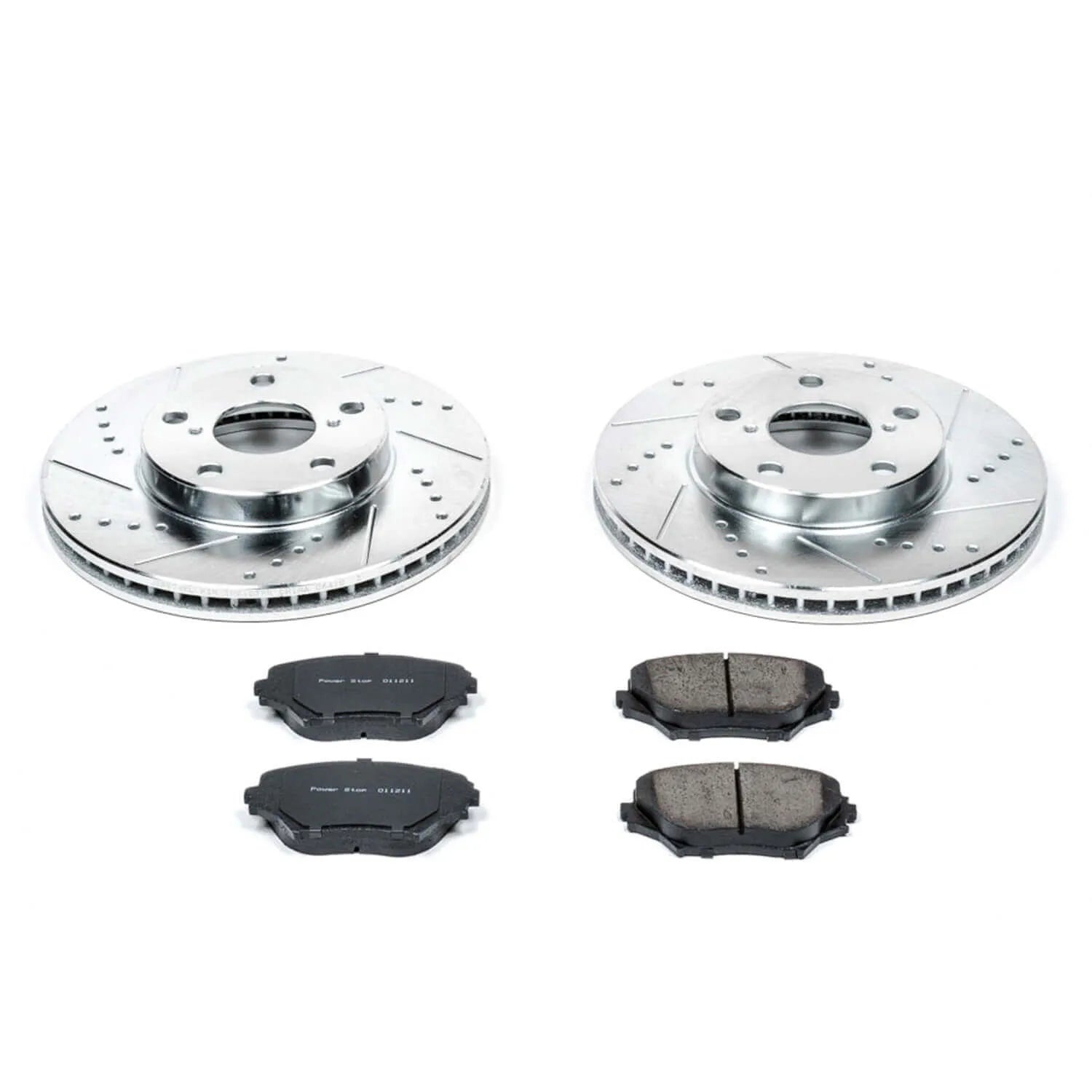 Power Stop K2419 - Z23 Evolution Sport Performance 1-Click Brake Kit With Hardware (Front)