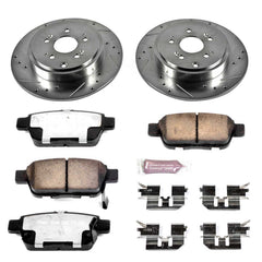 Power Stop K2431-36 Z36 Severe-Duty Truck And Tow 1-Click Brake Kit (Rear) for 2006-2014 Honda Ridgeline product image