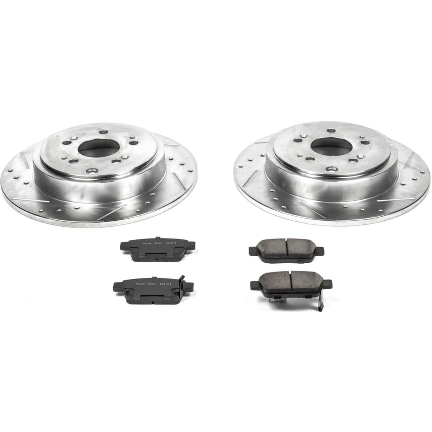 Power Stop K2431 - Z23 Evolution Sport Performance 1-Click Brake Kit With Hardware (Rear)