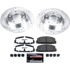 Power Stop K2452-26 Z26 Street Warrior 1-Click Rear Brake Kit for 2003-2005 Mazda 6 product image
