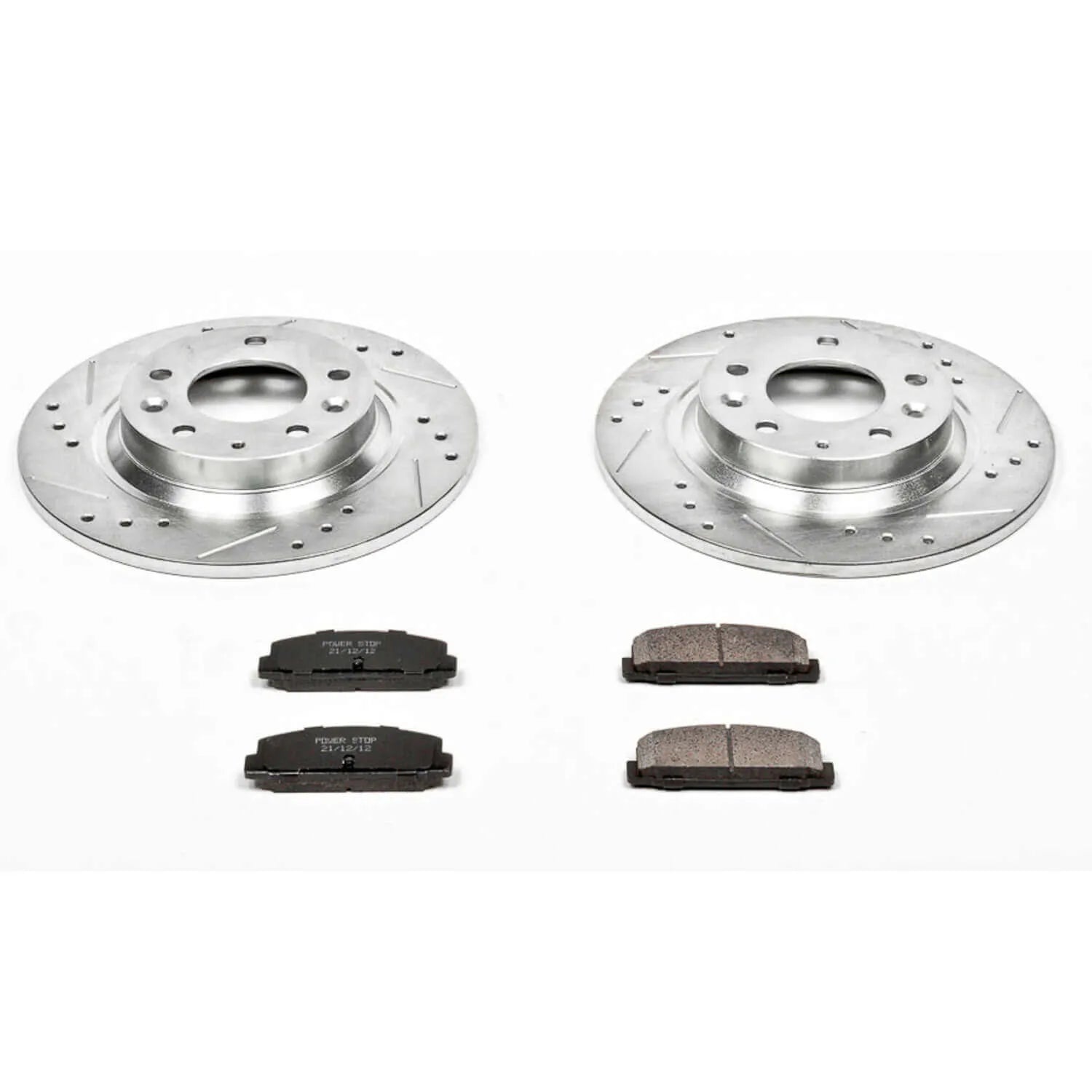 Power Stop K2452 - Z23 Evolution Sport Performance 1-Click Brake Kit With Hardware (Rear)