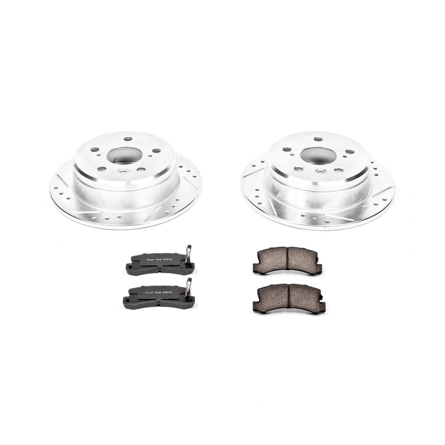 Power Stop K2565 - Z23 Evolution Sport Performance 1-Click Brake Kit With Hardware (Rear)
