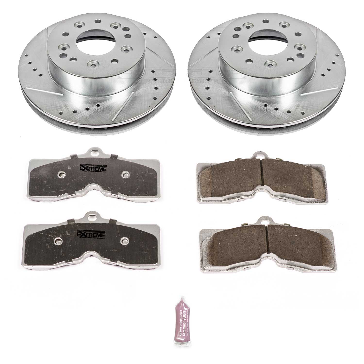 Power Stop K2596-26 Z26 Extreme Street Warrior 1-Click Brake Kit (Rear) for 1965-1982 Chevrolet Camaro product image