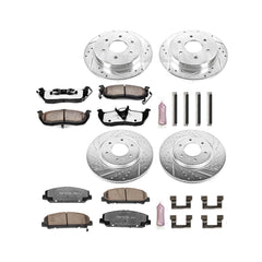 Power Stop K2805-36 Z36 Severe-Duty Truck And Tow 1-Click Brake Kit (Front And Rear) for 2007-2011 INFINITI QX56 product image