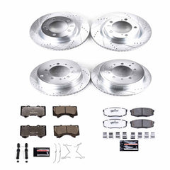 Power Stop K2813-36 Z36 Severe-Duty Truck And Tow 1-Click Brake Kit (Front And Rear) for 2007-2022 Lexus LX570 product image