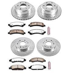 Power Stop K2826-36 Z36 Severe-Duty Truck And Tow 1-Click Brake Kit (Front And Rear) for 2009-2014 Chevrolet Express 1500 product image
