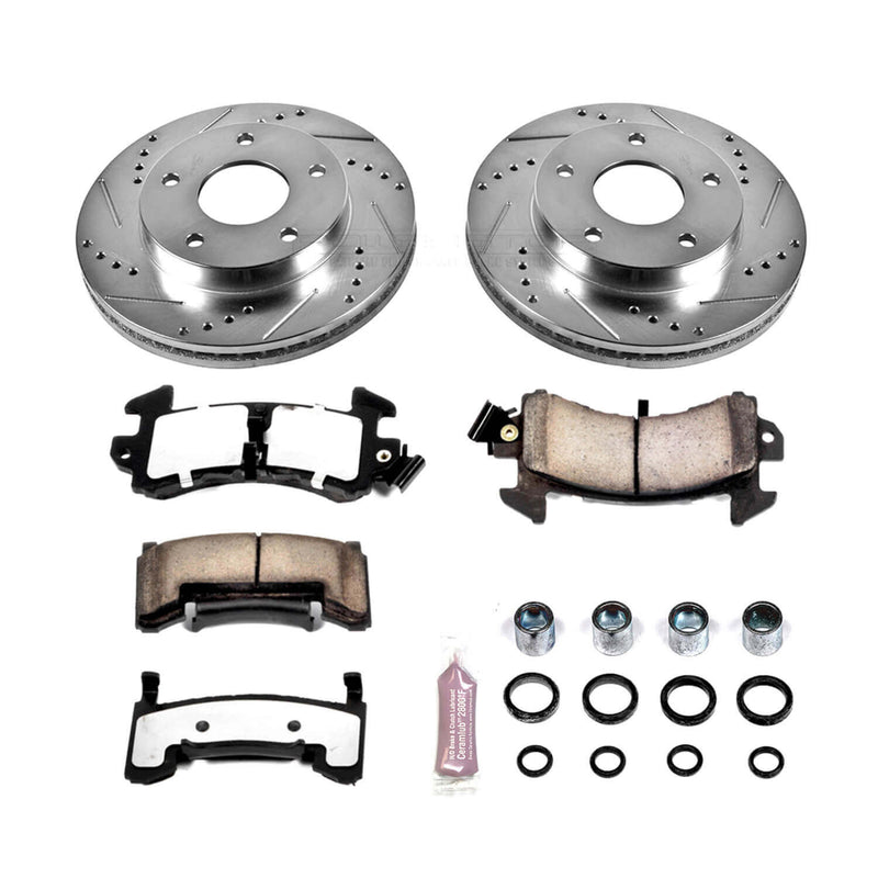 Power Stop K2847-36 Z36 Severe-Duty Truck And Tow 1-Click Brake Kit (Front And Rear) for 1979-1985 Oldsmobile Toronado product image