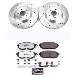 Power Stop K285-26 - Z26 Street Warrior 1-Click Front Brake Kit vehicle fitment brake part