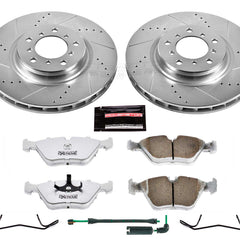 Power Stop K2903-26 Z26 Extreme Street Warrior 1-Click Brake Kit (Front) for 2001-2006 BMW M3 product image