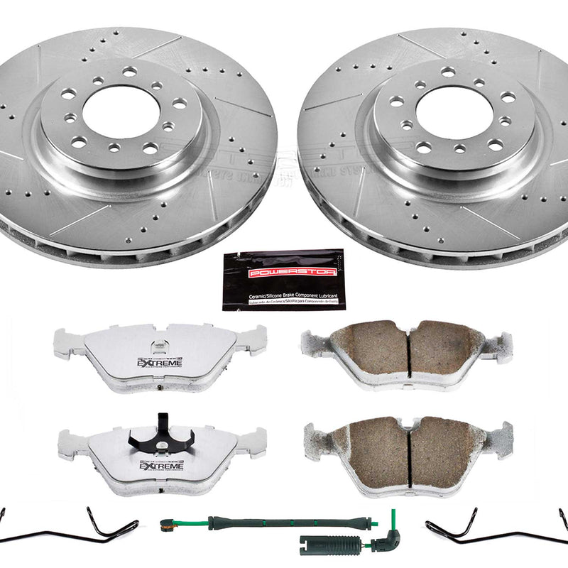 Power Stop K2903-26 Z26 Extreme Street Warrior 1-Click Brake Kit (Front) for 2001-2006 BMW M3 product image