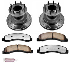 Power Stop K2907-36 Z36 Severe-Duty Truck And Tow 1-Click Brake Kit (Front) for 1999-2002 Ford F-350 Super Duty product image