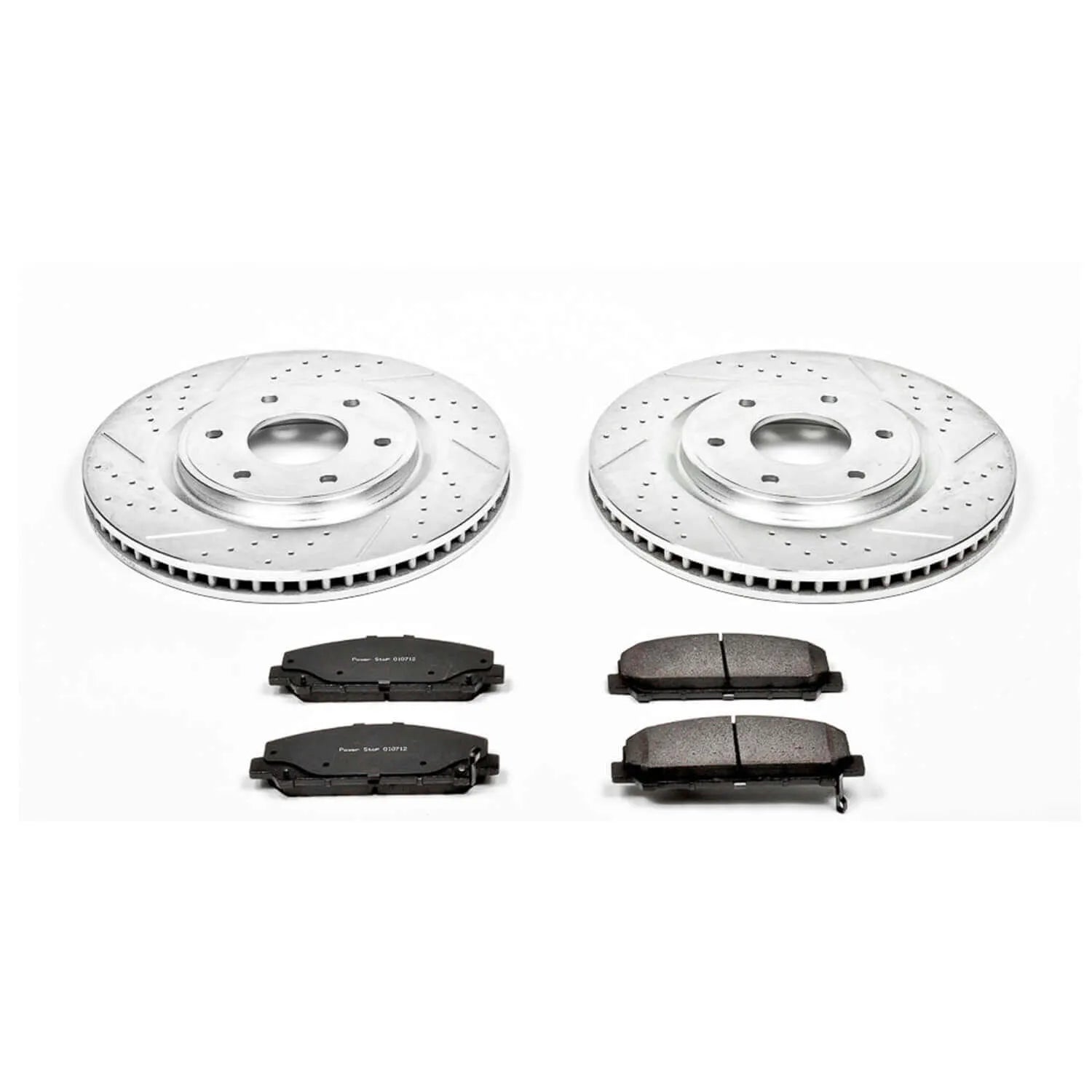Power Stop K2909 - Z23 Evolution Sport Performance 1-Click Brake Kit With Hardware (Front)