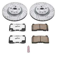 Power Stop K2948-26 Z26 Extreme Street Warrior 1-Click Brake Kit (Front) for 2009-2013 Buick Regal product image