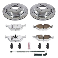 Power Stop K2970-26 Z26 Extreme Street Warrior 1-Click Brake Kit (Rear) for 2001-2005 BMW 325XI product image