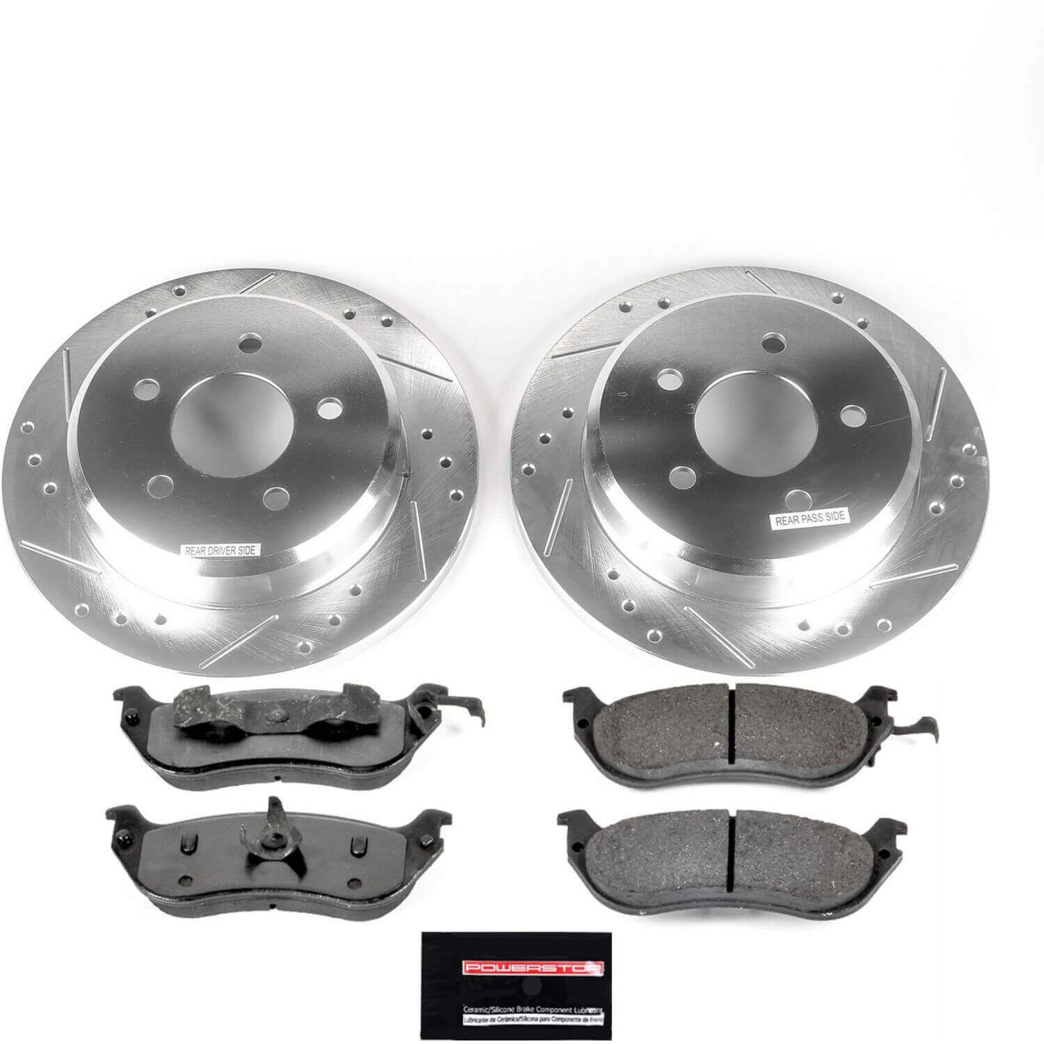 Power Stop K2984-36 Z36 Severe-Duty Truck And Tow 1-Click Rear Brake Kit for 1996-2002 Ford Crown Victoria product image