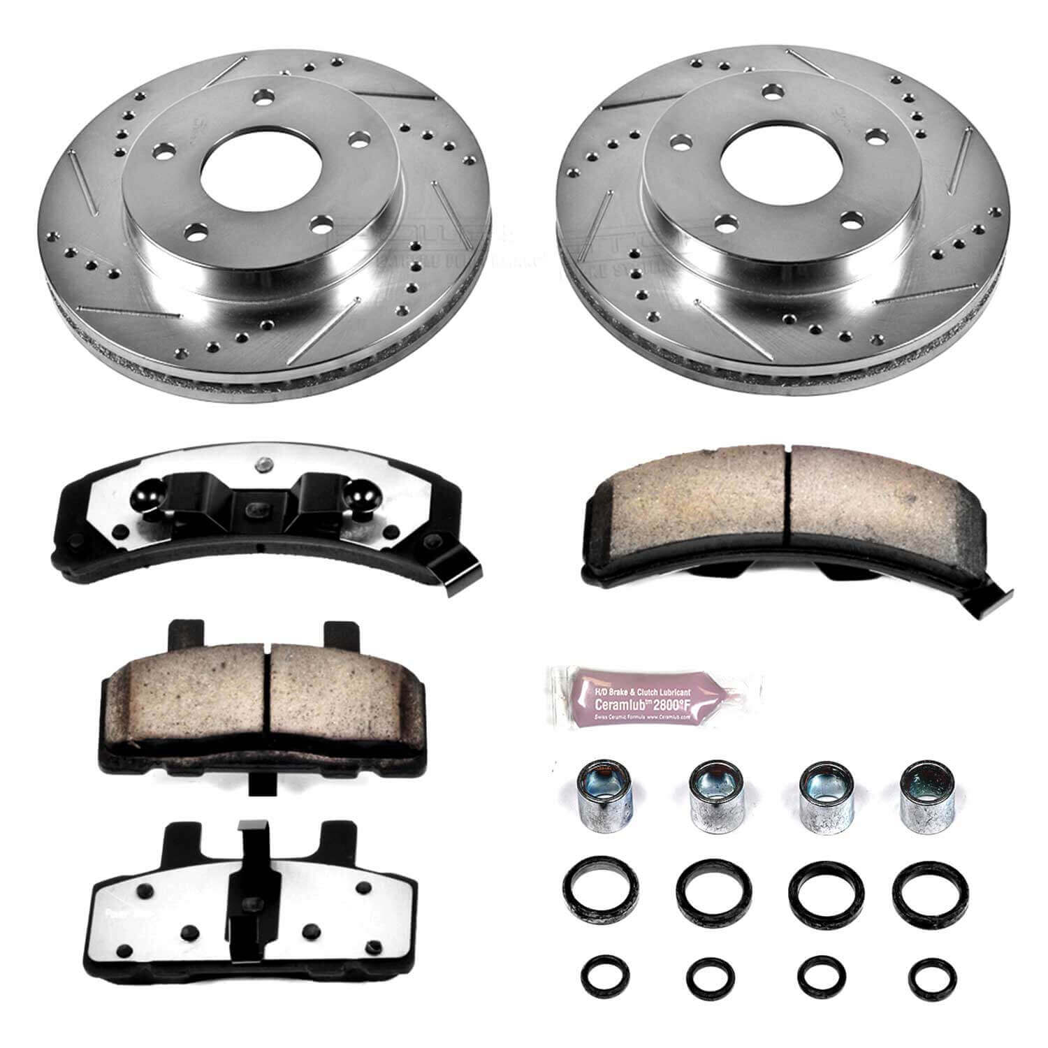 Power Stop K3003-36 Z36 Severe-Duty Truck And Tow 1-Click Brake Kit (Front) for 1979-1997 Buick Riviera product image