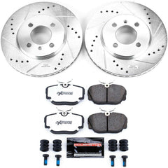 Power Stop K3008-36 Z36 Severe-Duty Truck And Tow 1-Click Front Brake Kit for 1984-1992 BMW 318I product image