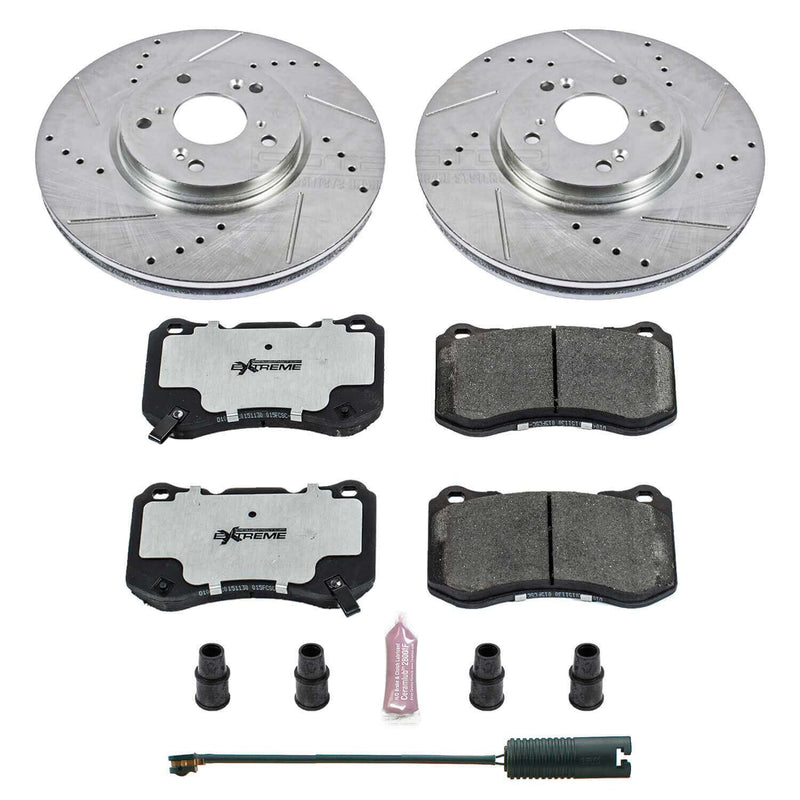 Power Stop K3030-26 Z26 Extreme Street Warrior 1-Click Brake Kit (Rear) for 1998-2002 BMW Z3 product image