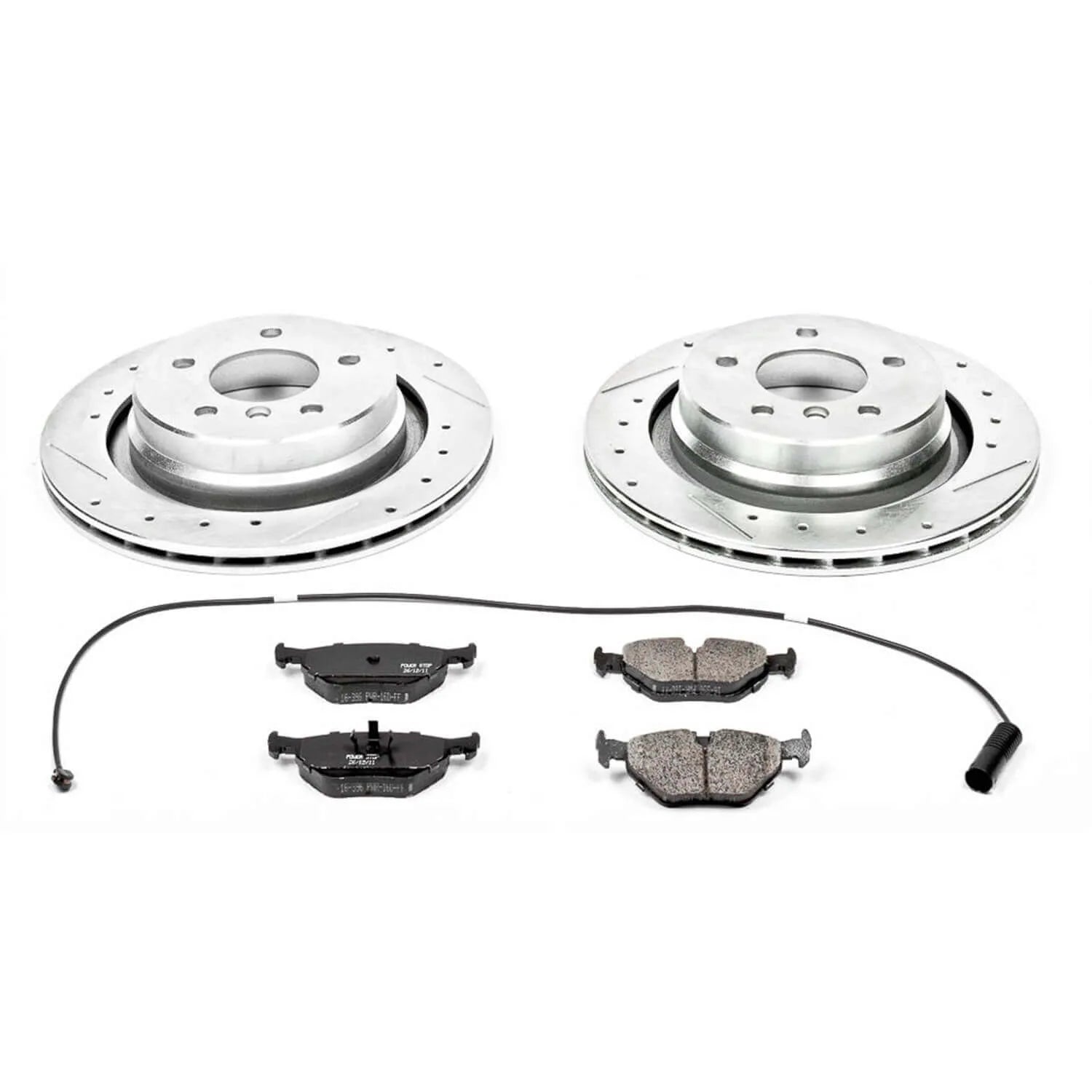 Power Stop K3030 - Z23 Evolution Sport Performance 1-Click Brake Kit With Hardware (Rear)