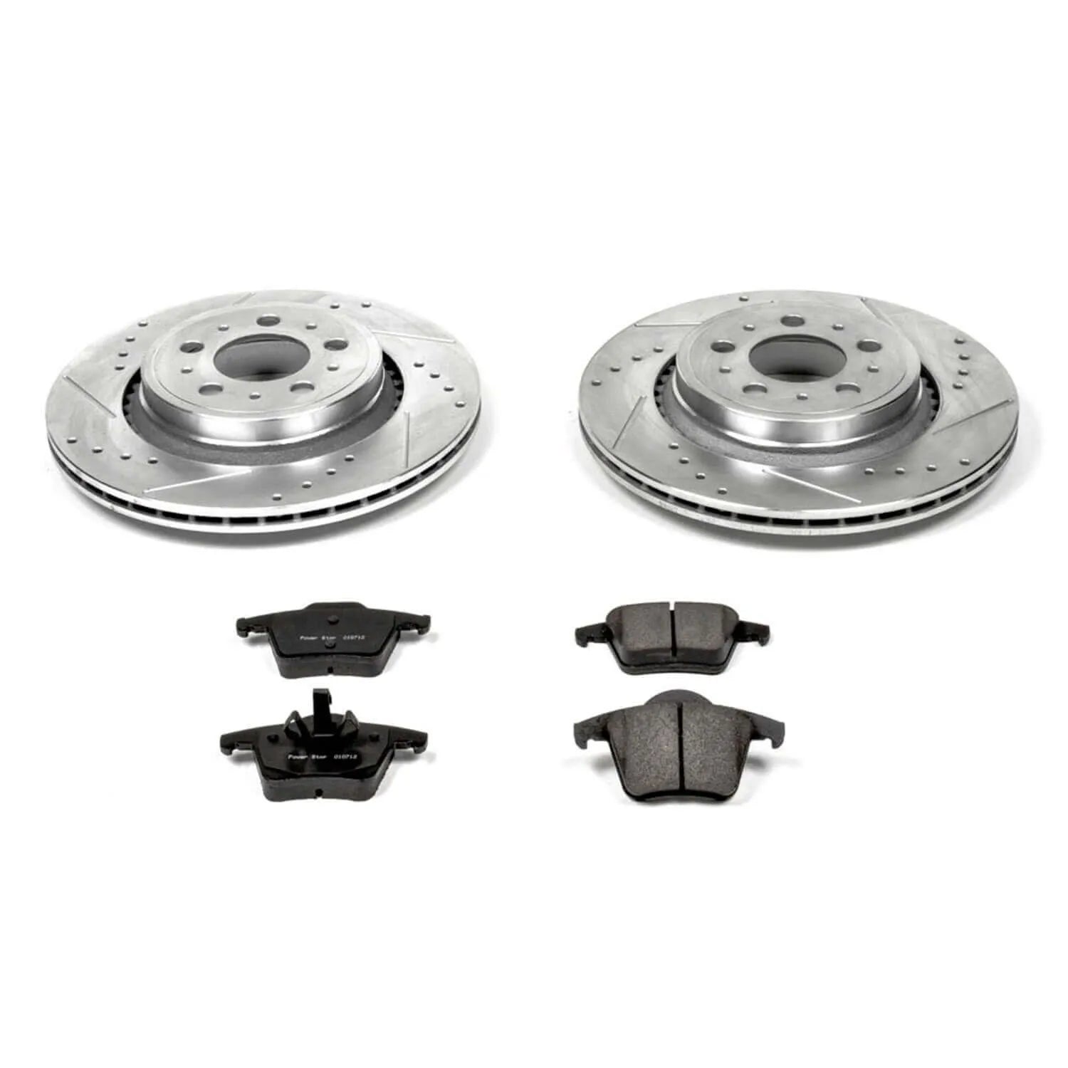 Power Stop K3039 - Z23 Evolution Sport Performance 1-Click Brake Kit With Hardware (Rear)