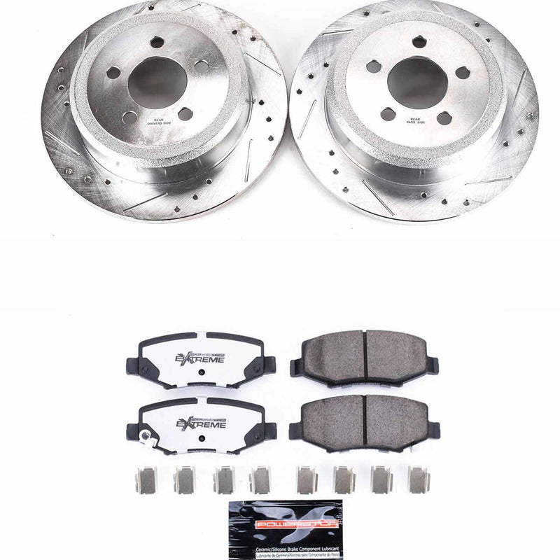 Power Stop K3046-36 Z36 Severe-Duty Truck And Tow 1-Click Brake Kit (Rear) for 2007-2012 Dodge Nitro product image