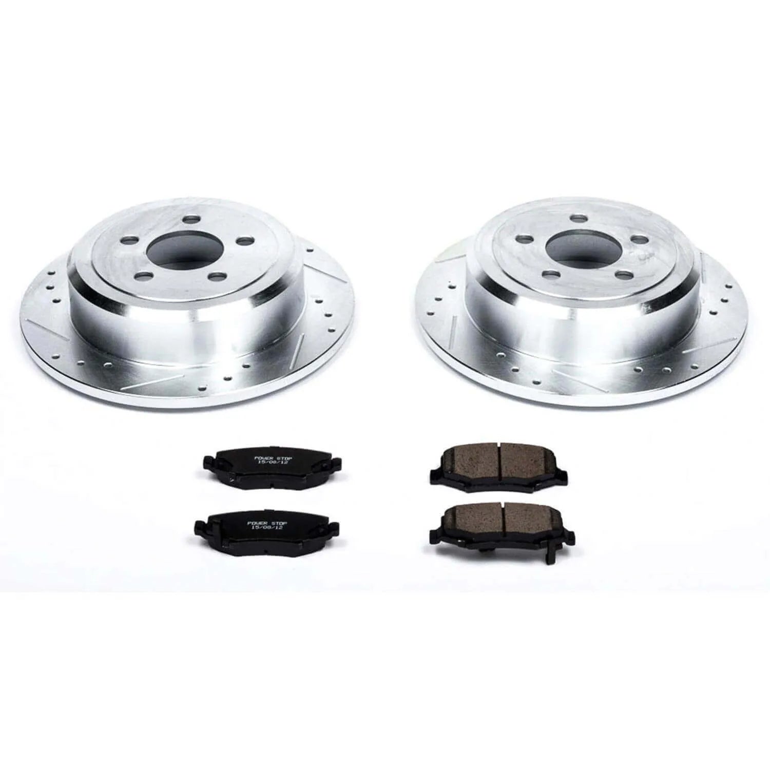 Power Stop K3046 - Z23 Evolution Sport Performance 1-Click Brake Kit With Hardware (Rear)