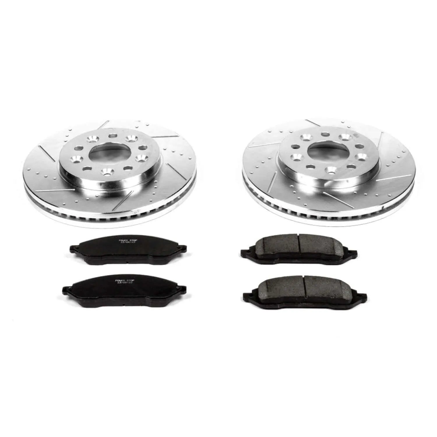 Power Stop K3051 - Z23 Evolution Sport Performance 1-Click Brake Kit With Hardware (Front)