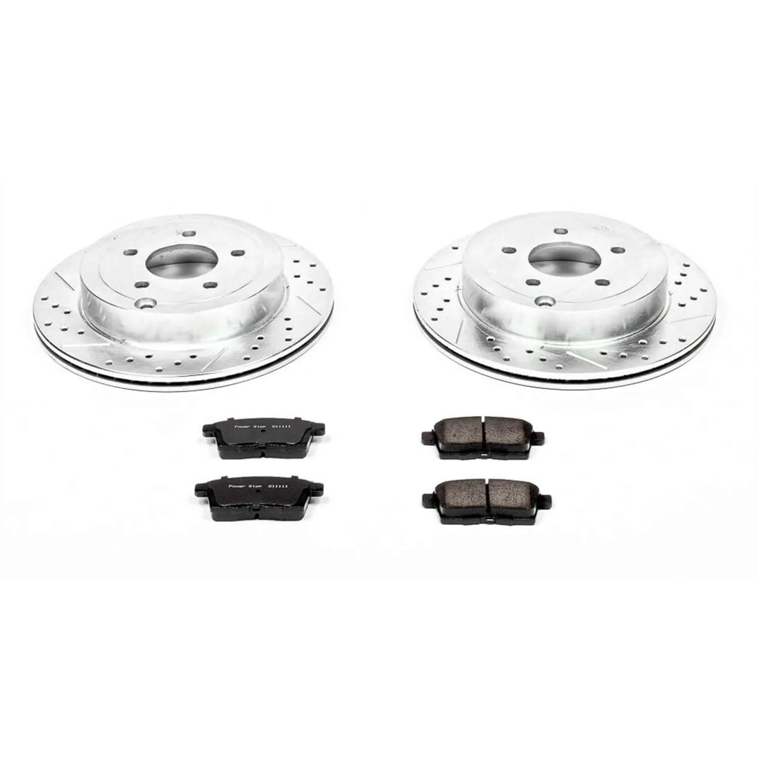 Power Stop K3060 - Z23 Evolution Sport Performance 1-Click Brake Kit With Hardware (Rear)