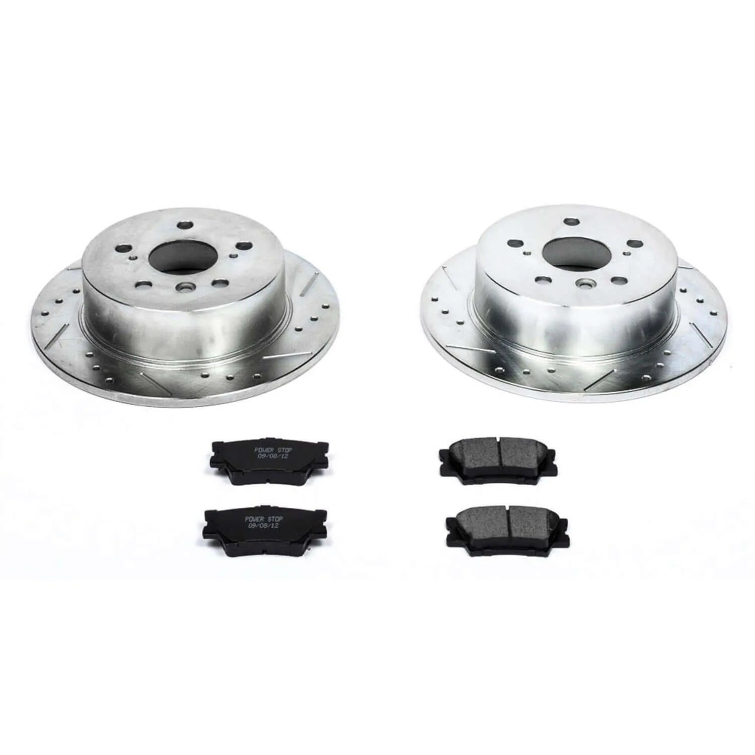 Power Stop K3067 - Z23 Evolution Sport Performance 1-Click Brake Kit With Hardware (Rear)