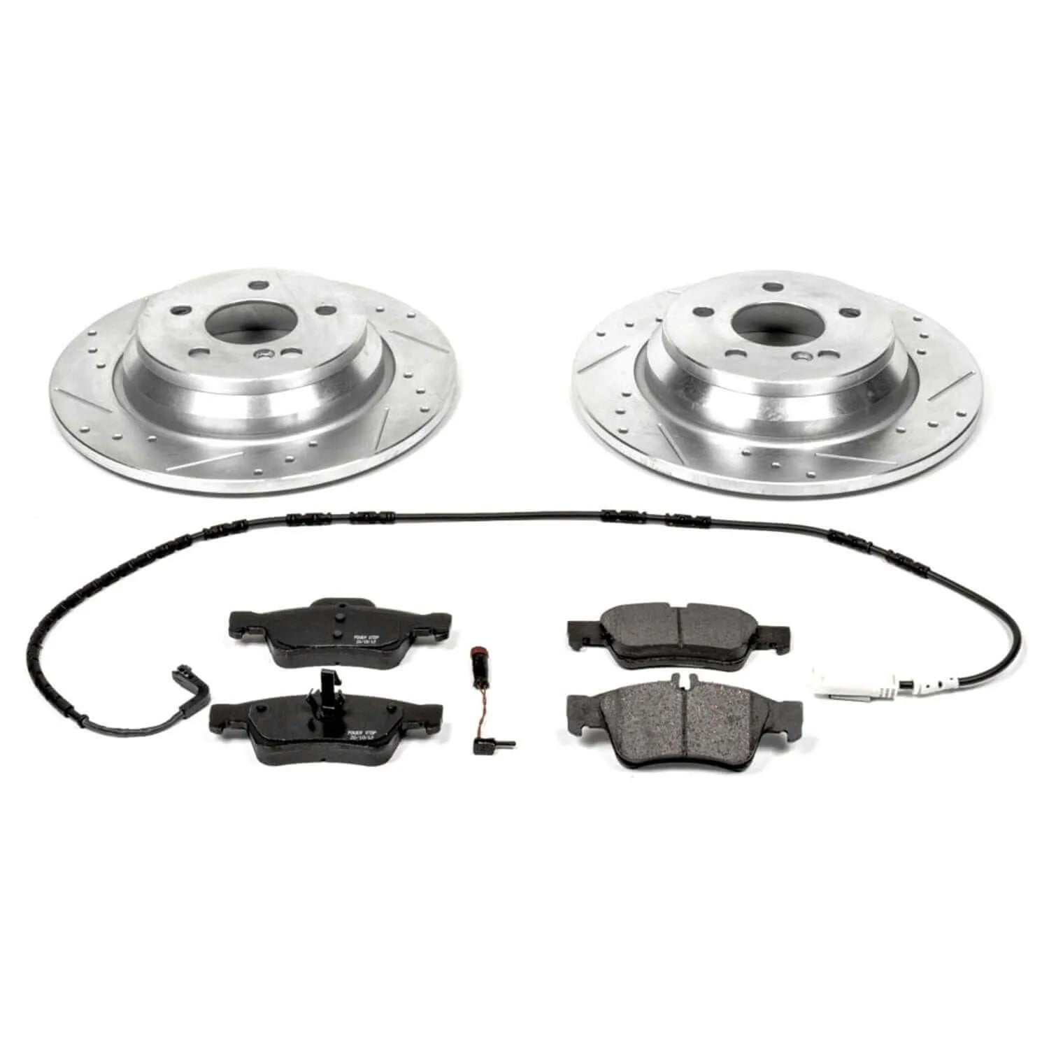 Power Stop K3069 - Z23 Evolution Sport Performance 1-Click Brake Kit With Hardware (Rear)