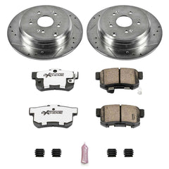 Power Stop K3098-26 - Z26 Extreme Street Warrior 1-Click Brake Kit (Rear) vehicle fitment brake part