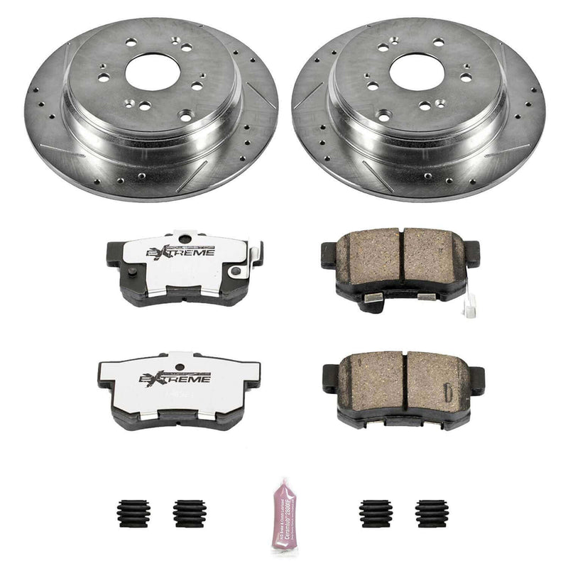 Power Stop K3098-26 - Z26 Extreme Street Warrior 1-Click Brake Kit (Rear) vehicle fitment brake part